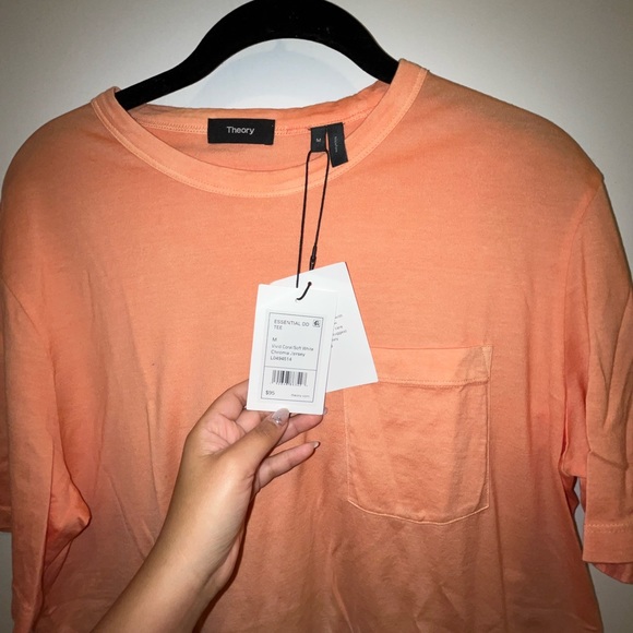 THEORY
Essential Dip Dye Pima Cotton Tee - Picture 7 of 7